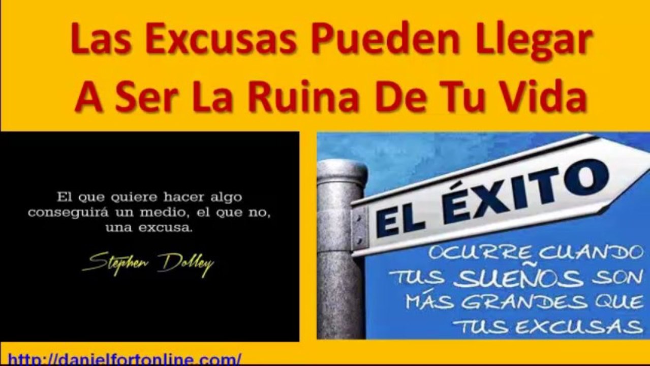 Las Excusas Pueden Ser La Ruina De Tu Vida