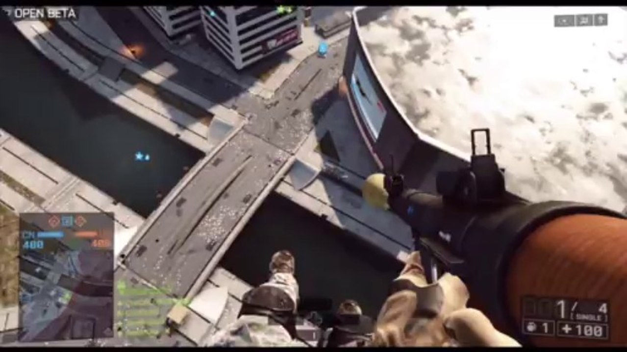 Battlefield 4 Beta Gameplay Xbox 360 [HD]