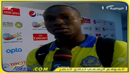 تصريح ( عمر هوساوي ) بعد الفـوز ع  التـعاون   الجـوله 13