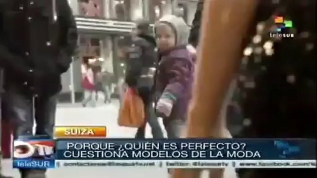 Maniquíes con discapacidad visten escaparates de Suiza