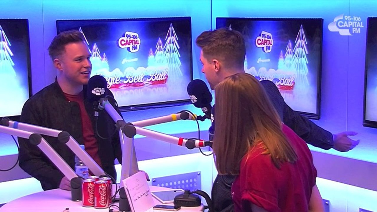 Olly Murs Capital Jingle Bell Ball backstage interview