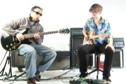 Blues Guitar - Claude Johnson and Sol Philcox Jam the Blues part 1