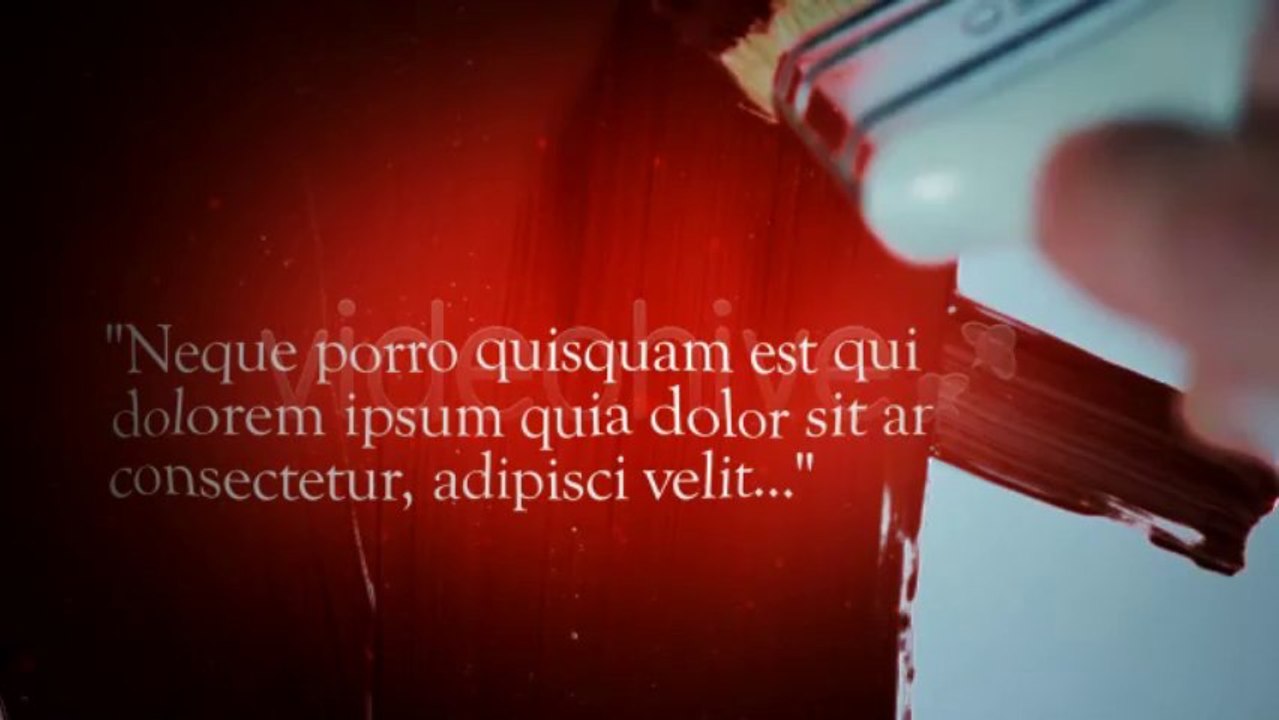 Paint Quotes - After Effects Template