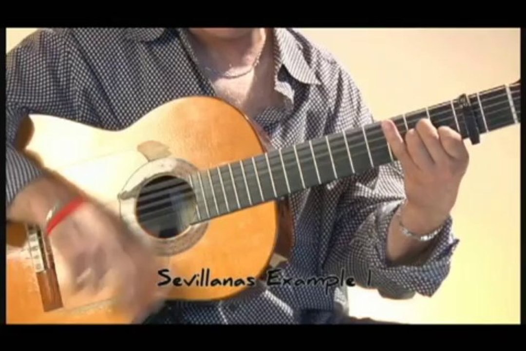 Flamenco Guitar - Sevillanas example