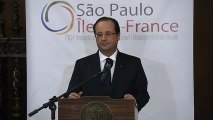 Entretien avec M. Geraldo ALCKMIN, gouverneur de l’Etat de Sao Paulo au Palais dos Bandeirantes - Signatures d’accords