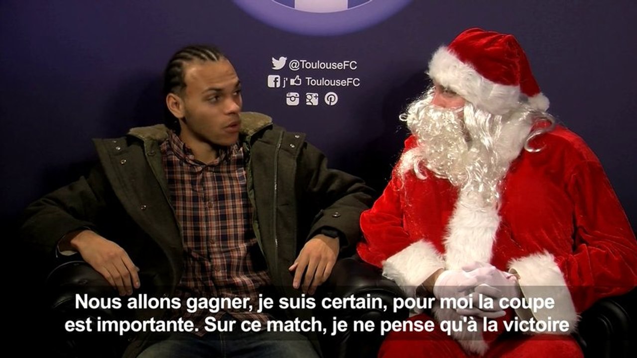 Les pronostics de Martin Braithwaite au Père Noël!