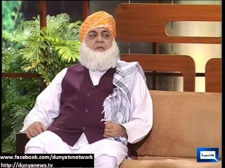 Aziz as Maulana Fazal ur Rehman 13 December 2013