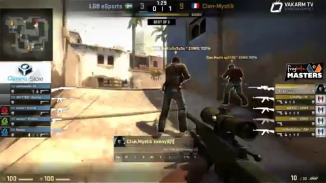 Clan Mystik vs LGB Esports - Fragbite Master - Mirage