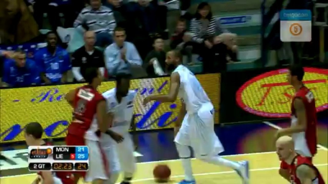 Belfius Mons-Hainaut 70 - 66 Liège Basket (Highlights FR)