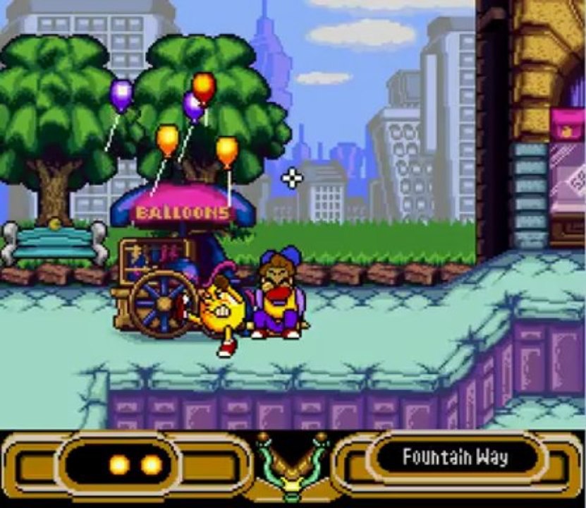 Pac-Man détruit tout sur son passage