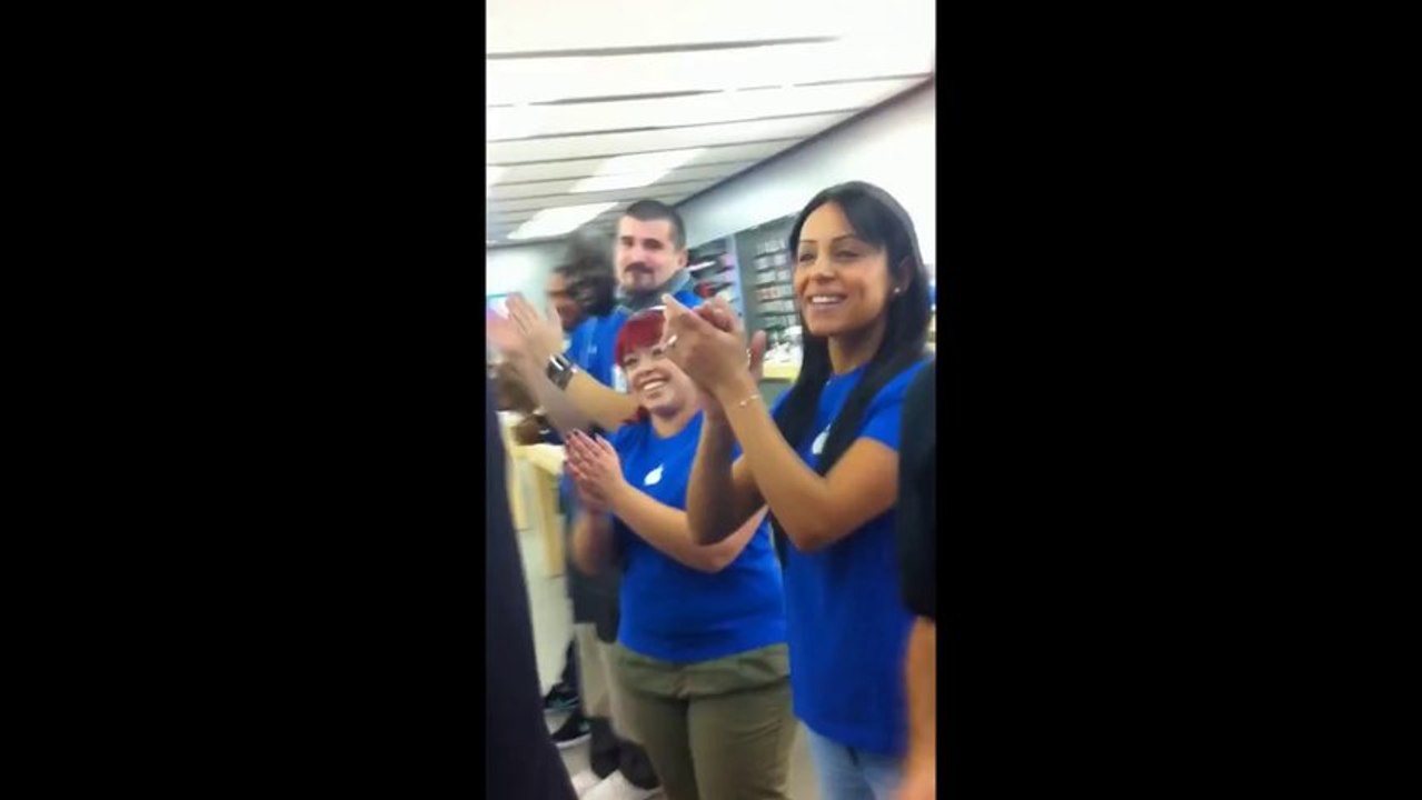 Arrivé à l'Apple Store pour L'iPad Mini