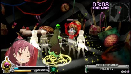 『劇場版 魔法少女まどかマギカ The Battle Pentagram』プレイ動画：杏子編