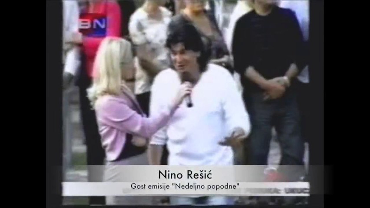 NINO REŠIĆ -  "NEDELJNO POPODNE" - TELEVIZIJA "BN"