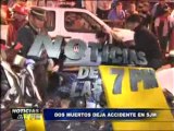Noticias de las 7: camión aplasta a un taxi 'tico' y dejan dos muertos