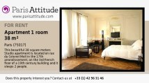 Studio Apartment for rent - Arc de Triomphe, Paris - Ref. 3106