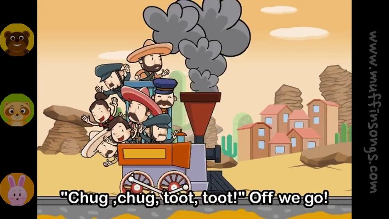 Nursery Rhymes & Children Songs - Down By The Station