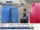 نازحون سوريون يعانون موجات البرد القارس