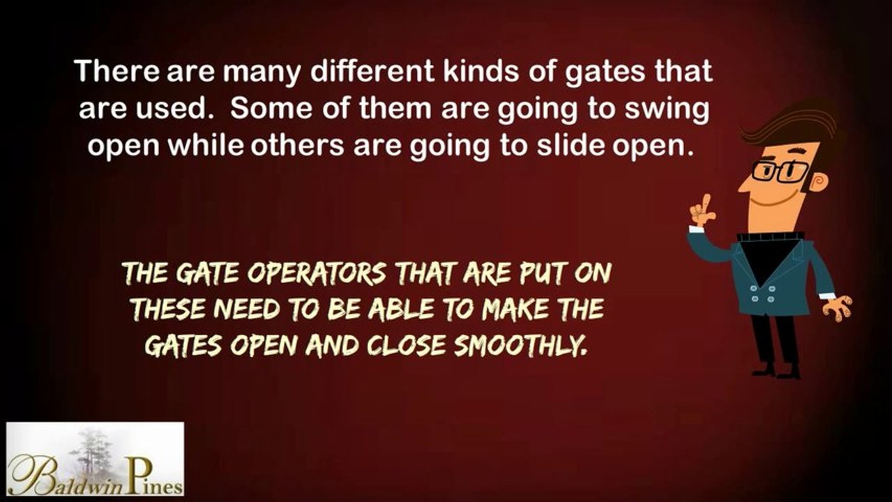 BaldwinPines Offers Options for Gate Operator