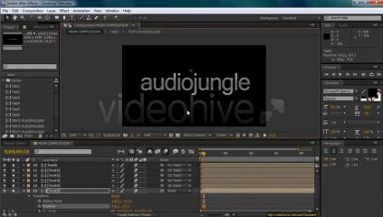 Zooming Titles - After Effects Template