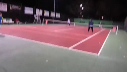 Match de double entraînement du vendredi soir