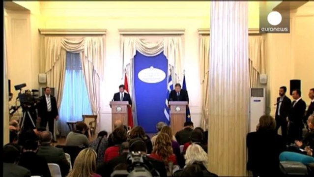 Davutoğlu-Venizelos görüşmesinde iyimser hava