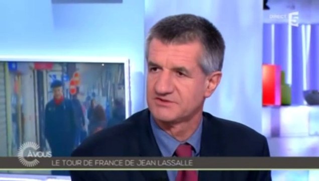 Jean Lassalle, invité de C à vous sur France5 - 121213