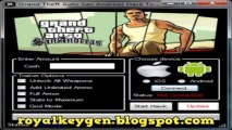 Download Grand Theft Auto San Andreas Hack Tool [No Survey] [Updated Version]