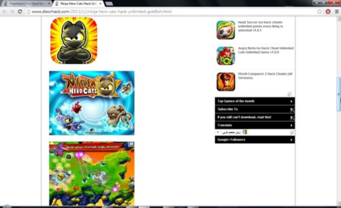 Ninja Hero Cats Hack Unlimited GoldFish Unlimited Pearls