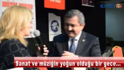 Sanat ve müziğin yoğun olduğu bir gece