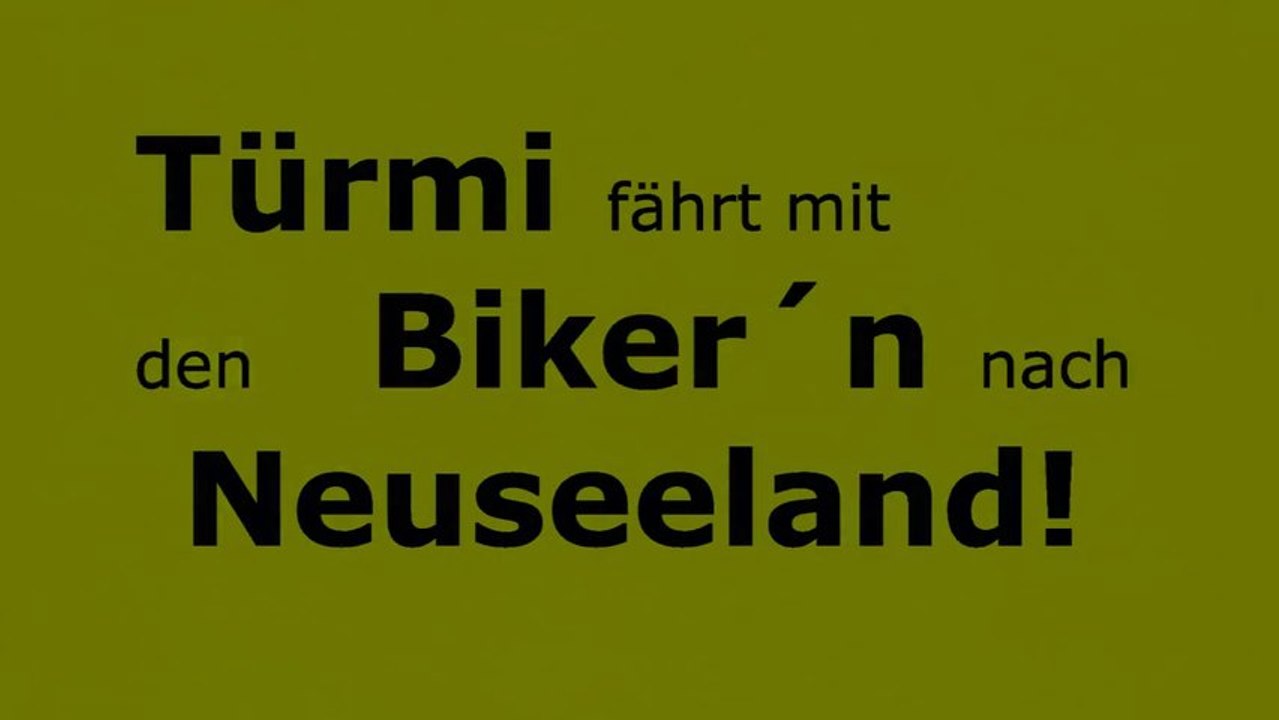 Türmi mit den Bikern von Motorrad Schumann in Neuseeland.