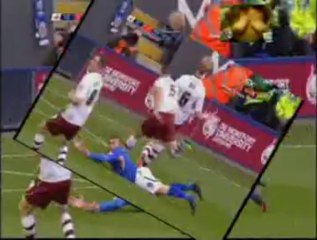 LEICESTER CITY FC - BURNLEY FC  1-1