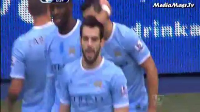 هدف مانشستر سيتي الأول في أرسنال - الأسبوع 16 - 14/12/2013