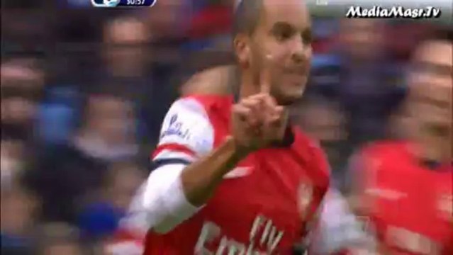 هدف أرسنال الأول في مانشستر سيتي - الأسبوع 16 - 14/12/2013