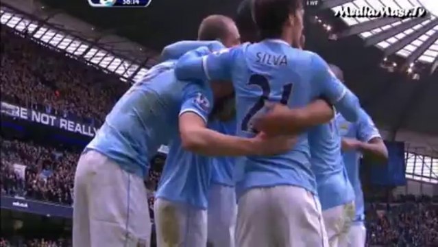 هدف مانشستر سيتي الثاني في أرسنال - الأسبوع 16 - 14/12/2013