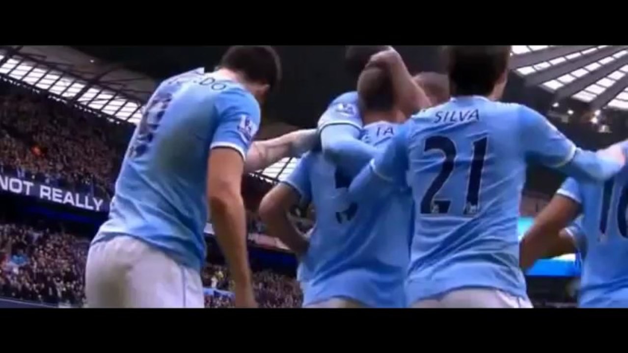 All Goals Manchester City 2-1 Arsenal 14.12.2013 Highlights