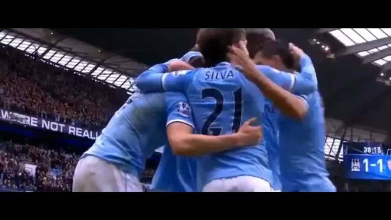 Manchester City vs Arsenal 2-1 All Goals & Highlights 14.12.2013