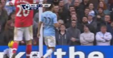 Manchester City 3 - 2 Arsenal  Goal Theo Walcott 63' 14/12/13