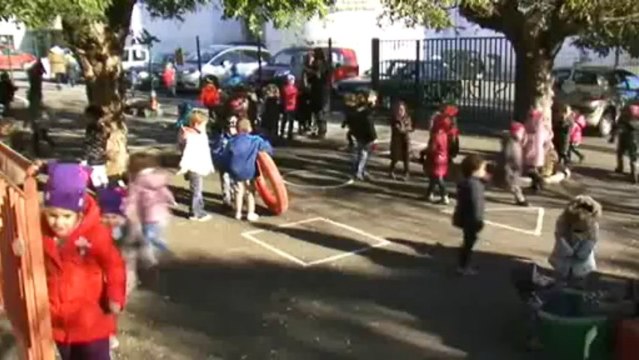 France3 visite la montre Pam Tim à l'école maternelle