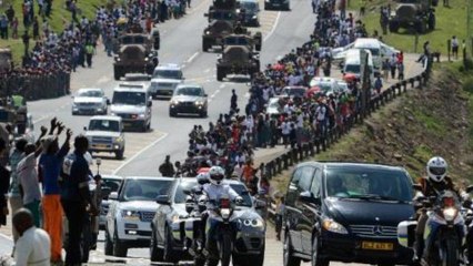 South Africa's ANC bids farewell to Mandela