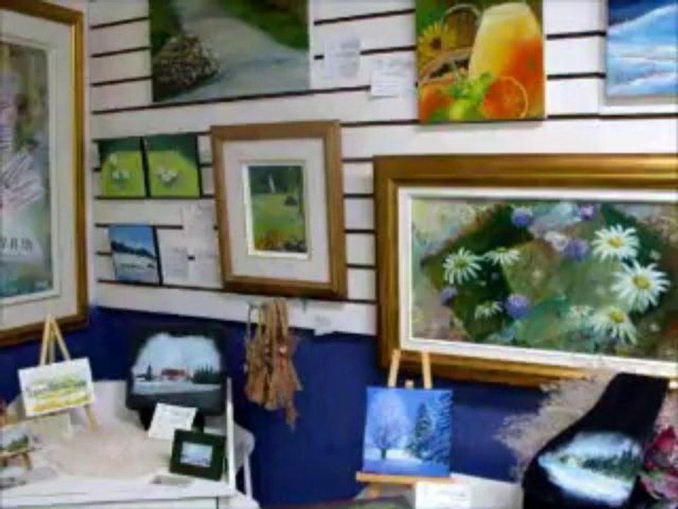 Visite de l'Atelier de Arlette Paradis Artiste Peintre