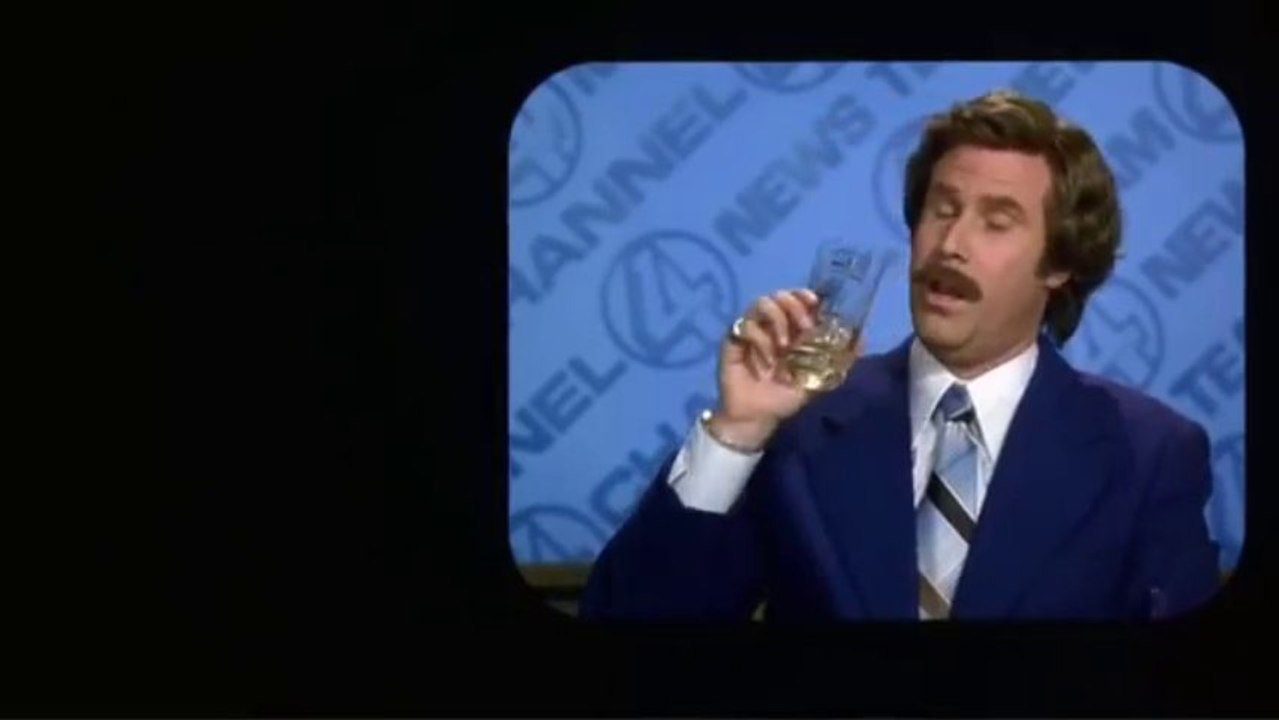 Ron Burgundy I Love Scotch