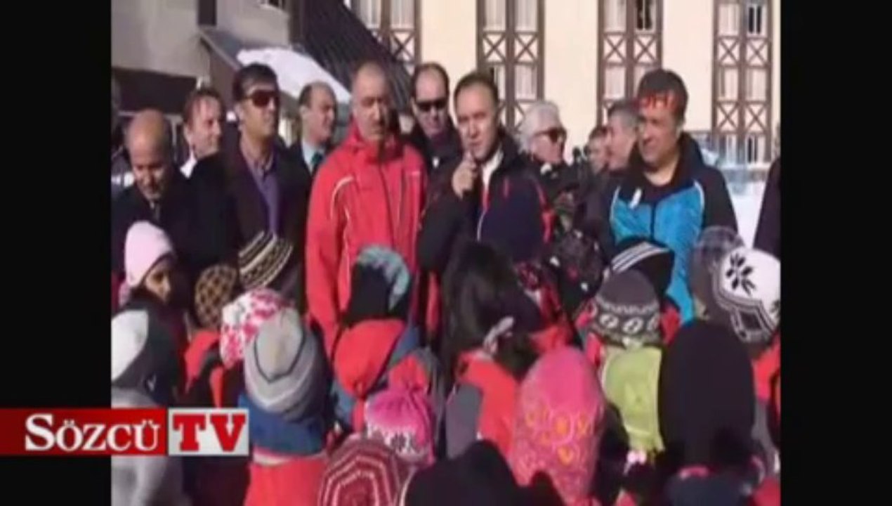 Palandöken'de karnaval gibi açılış