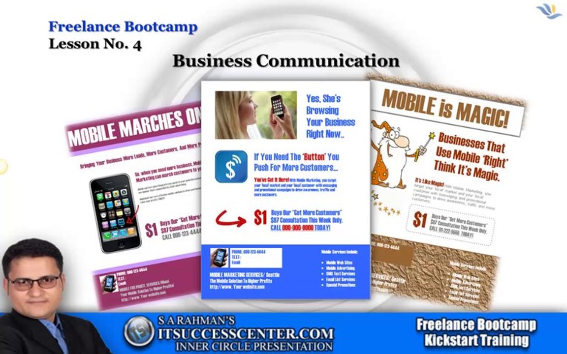 Freelance Bootcamp Lesson 4