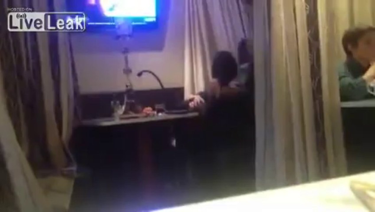This guy gets something extra from the menu