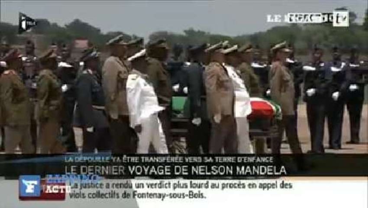 Le dernier voyage de Mandela