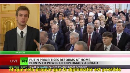 Poutine:  la Russie protège les valeurs nationales traditionnelles  S/T