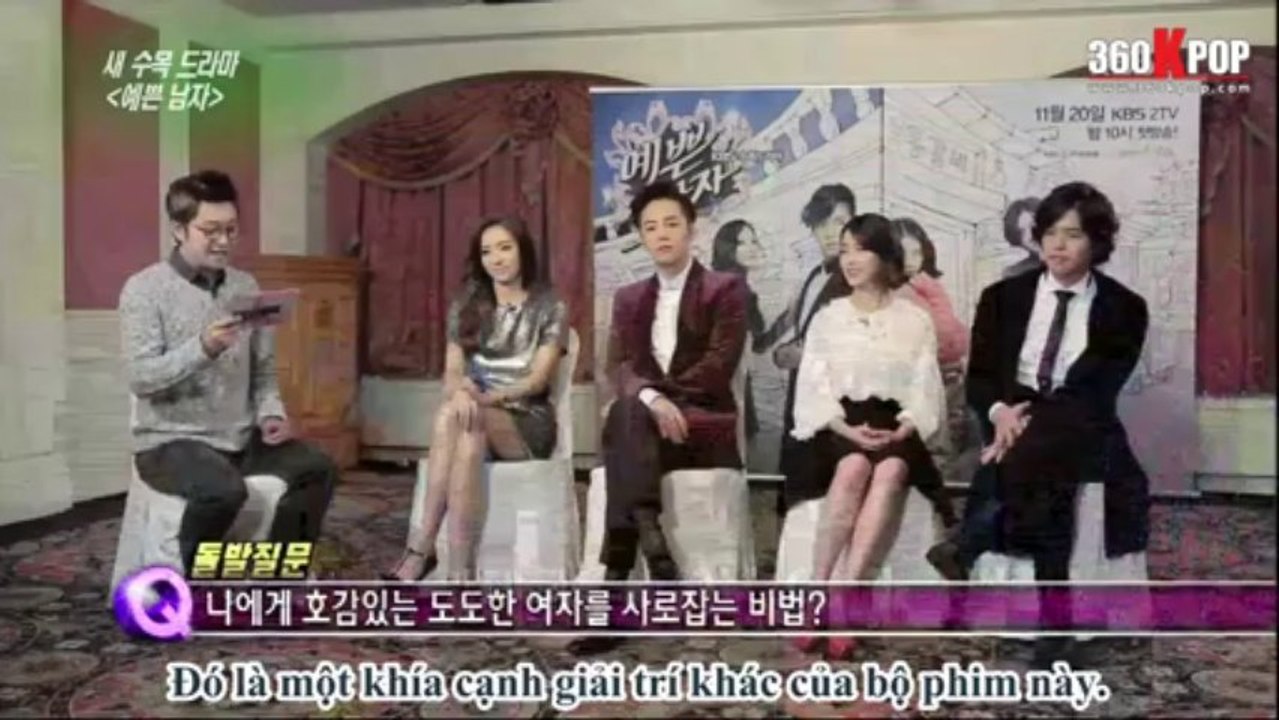[Vietsub] 131123 Entertainment Weekly - Pretty Man Cast [IU Team]