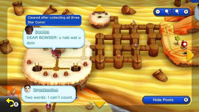 New Super Mario Bros U Walkthrough 10 Layer-Cake Desert 3 All Star Coins HD 1080p Wii U