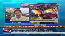 Clausuró Morales, en Oruro, el Año Internacional de la Quinua