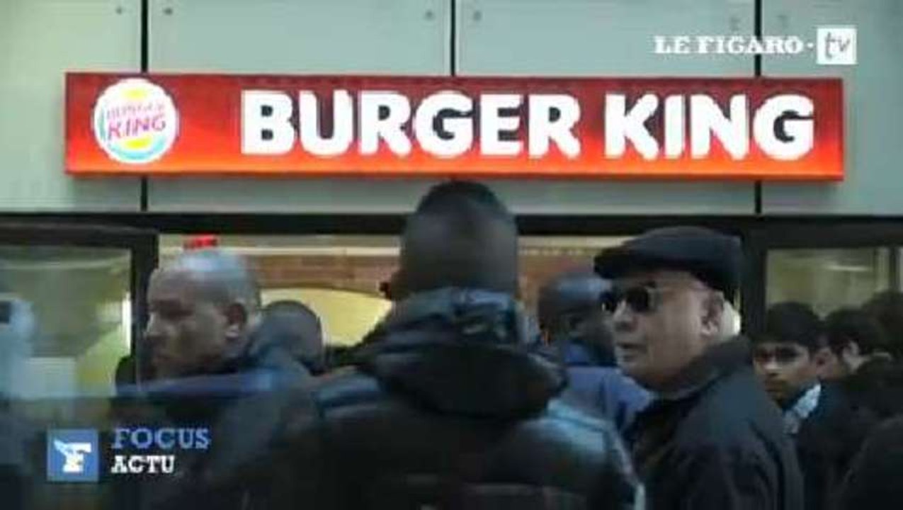 Burger King rouvre ses portes à Paris